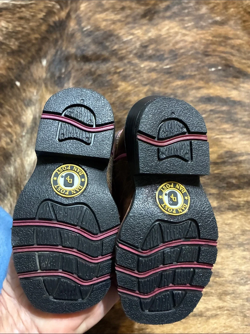 Dan Post toddler boots in 4D